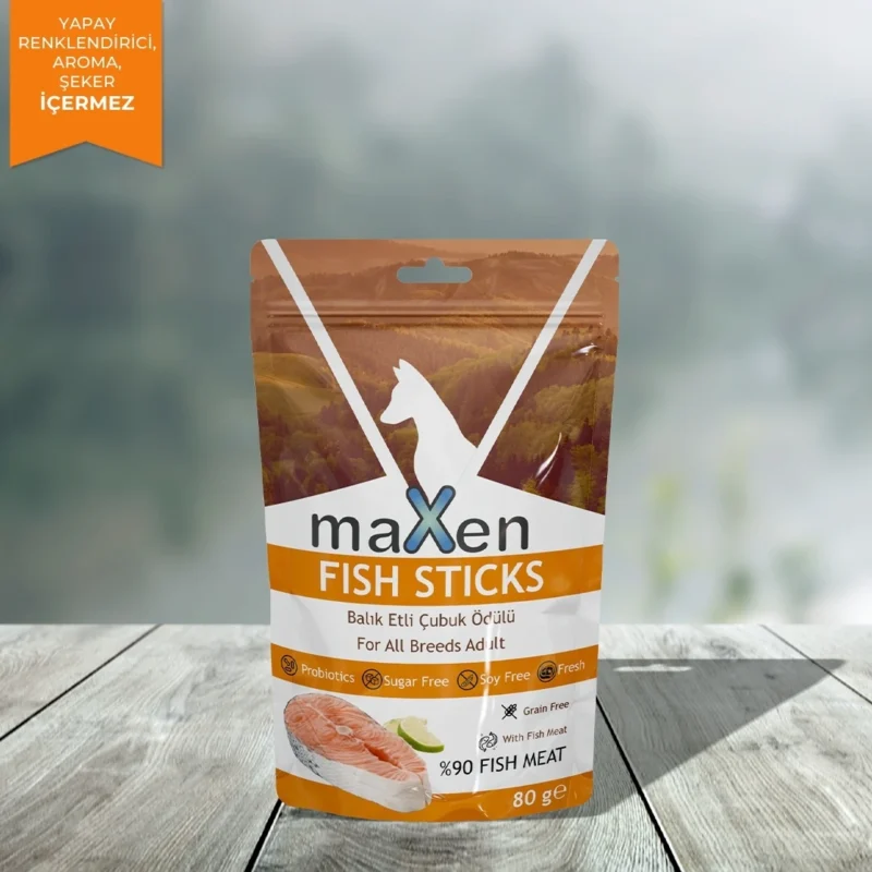 Maxen Balık Etli Köpek Ödülü (80 g)